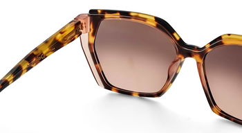 Das Bild zeigt die Sonnenbrille SYLYS von der Marke Etnia Barcelona in havanna.